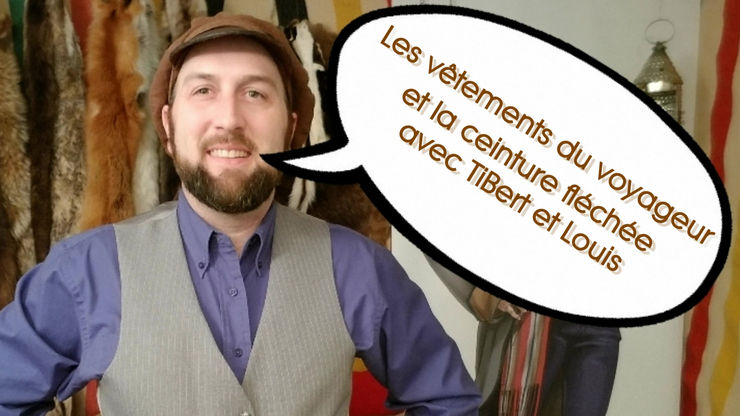 M à 3 - Vêtements et ceinture fléchée - TiBert et Louis - 2020